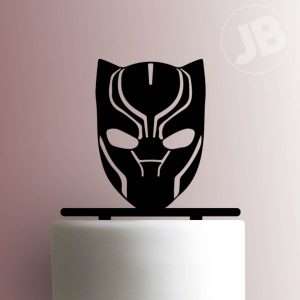Black Panther Face 225-701 Cake Topper