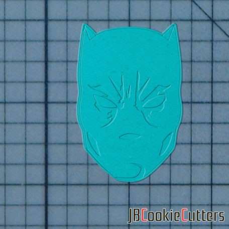 Black Panther Mask 227-232 Cookie Cutter and Stamp