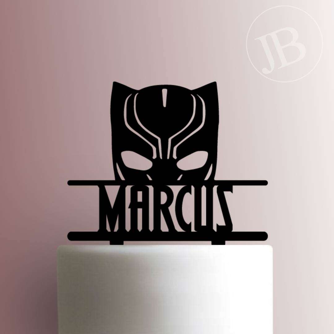 Black Panther Cake 1 - Cupcake Boutique