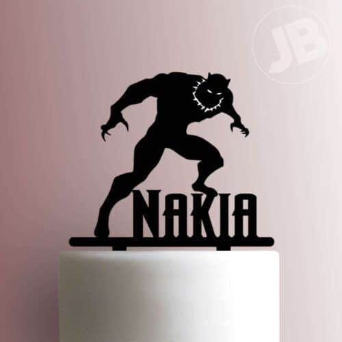 Custom Black Panther 225-704 Cake Topper