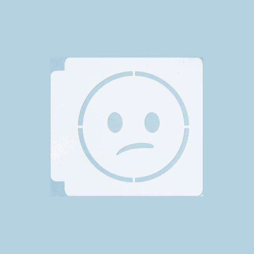 Emoji - Confused 783-A805 Stencil