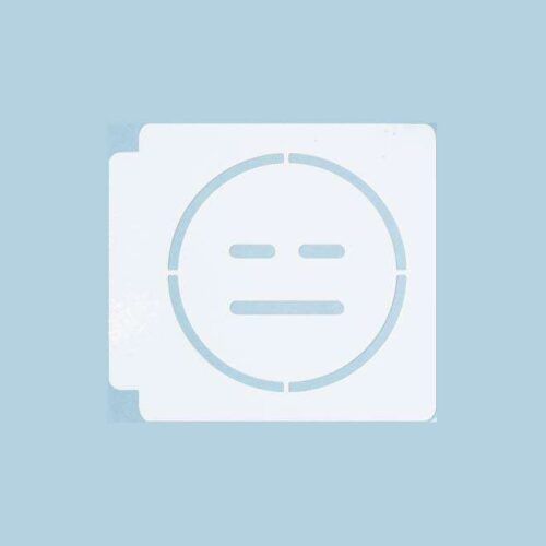 Emoji - Expressionless 783-A807 Stencil
