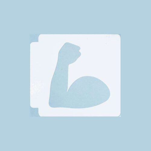 Emoji - Flexed Biceps 783-A830 Stencil