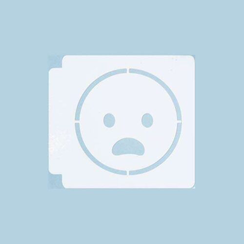 Emoji - Frowning Open Mouth 783-A804 Stencil