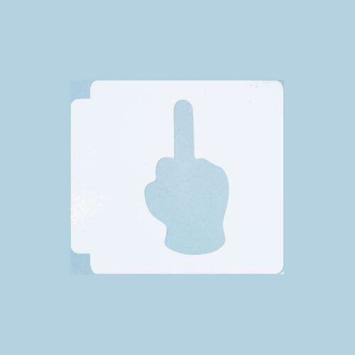 Emoji - Middle Finger 783-A838 Stencil