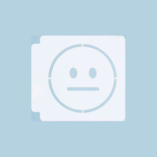 Emoji - Neutral 783-A791 Stencil