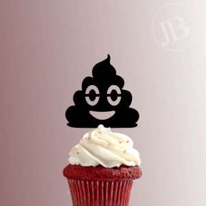Emoji - Poop 228-141 Cupcake Topper