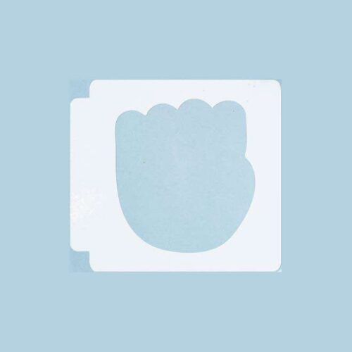Emoji - Raised Fist 783-A847 Stencil