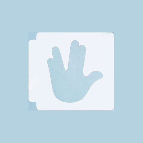 Emoji- Split Fingers 783-A841 Stencil