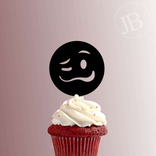 Emoji - Woozy 228-139 Cupcake Topper