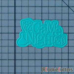 Game Night 227-237 Cookie Cutter and Stamp