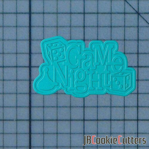 Game Night 227-237 Cookie Cutter and Stamp