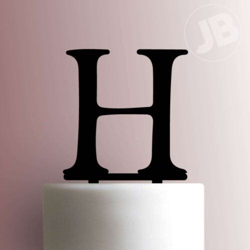 Greek Alphabet Eta 225-605 Cake Topper