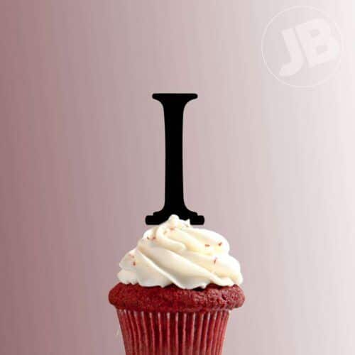 Greek Alphabet Lota 228-070 Cupcake Topper