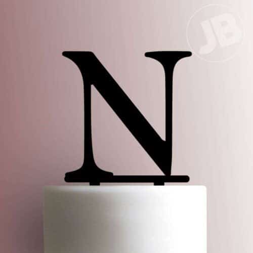 Greek Alphabet Nu 225-611 Cake Topper