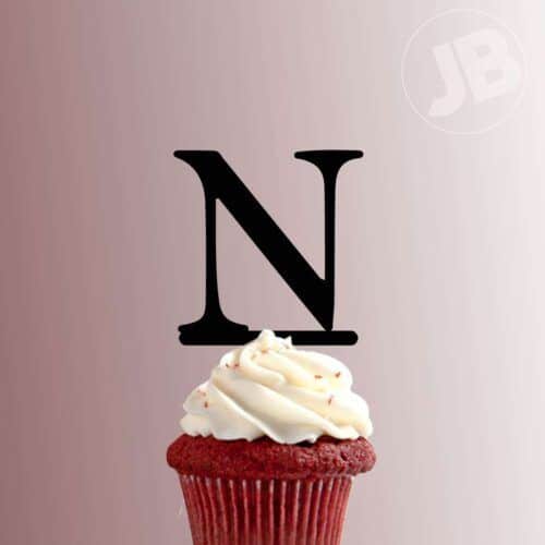 Greek Alphabet Nu 228-072 Cupcake Topper