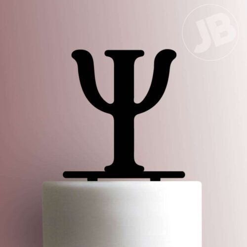 Greek Alphabet Psi 225-616 Cake Topper