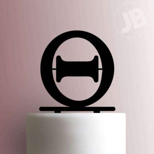 Greek Alphabet Theta 225-620 Cake Topper