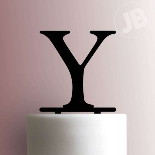 Greek Alphabet Upsilon 225-621 Cake Topper