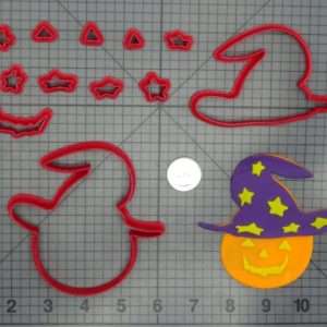 Halloween - Witch Hat Pumpkin 266-D895 Cookie Cutter Set