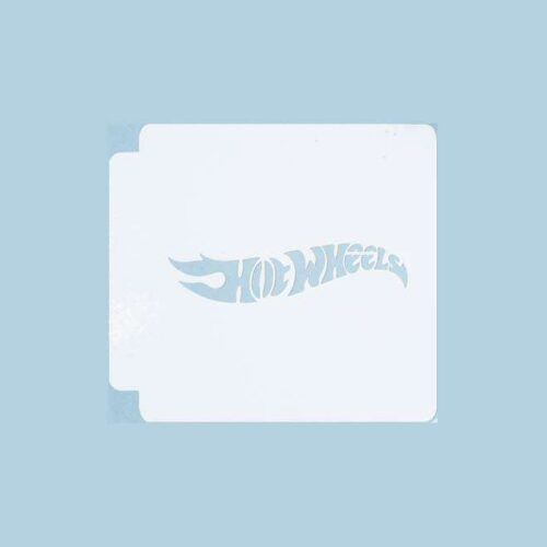 Hot Wheels Logo Inverted 783-A851 Stencil