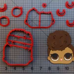 LOL Surprise Dolls - Riptide Head 266-B325 Cookie Cutter Set