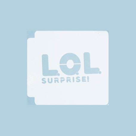 LOL Surprise Logo 783-A819 Stencil