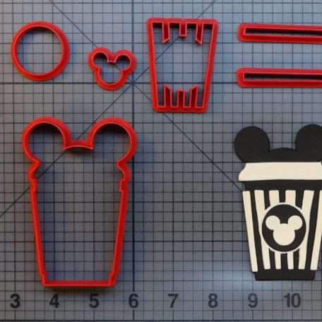 Mickey Mouse Coffee 266-B263 Cookie Cutter Set`