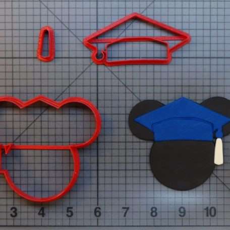 Mickey Mouse Graduation 266-B265 Cookie Cutter Set