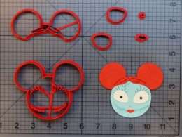 Disney Ears - Nightmare Before Christmas - Sally 266-B175 Cookie Cutter Set