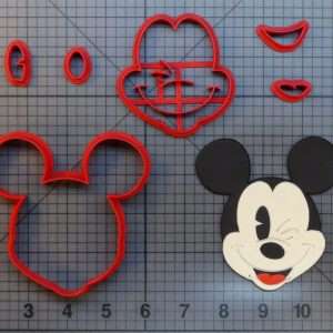 Mickey Mouse Wink 266-B269 Cookie Cutter Set
