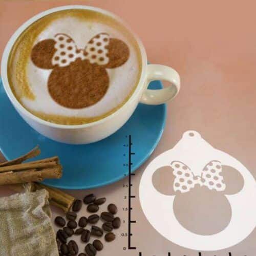 Minnie Mouse 263-145 Latte Art Stencil