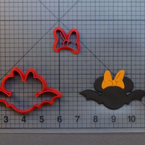 Minnie Mouse Bat 266-B257 Cookie Cutter Set