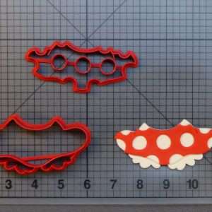 Minnie Mouse Skirt 266-B291 Cookie Cutter Set