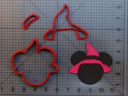 Minnie Mouse Witch 266-B267 Cookie Cutter Set
