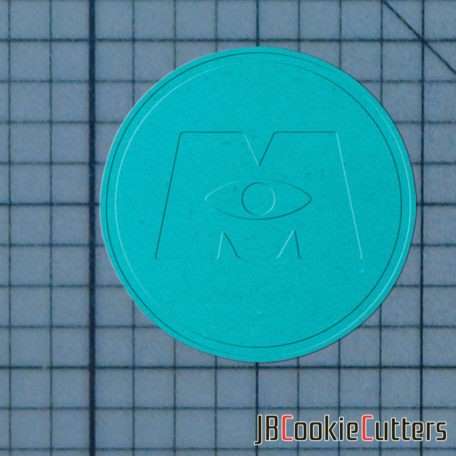 Monster Inc Logo 227-218 Cookie Cutter and Stamp