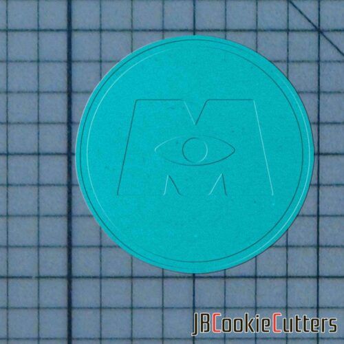Monster Inc Logo 227-218 Cookie Cutter and Stamp