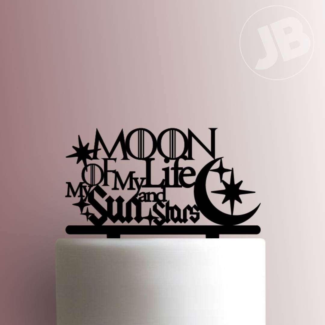 Moon Of My Life Game Of Thrones 225 705 Cake Topper