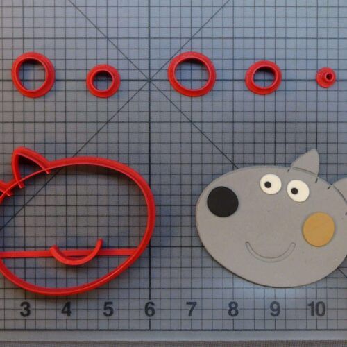 Peppa Pig - Danny Dog 266-B222 Cookie Cutter Set