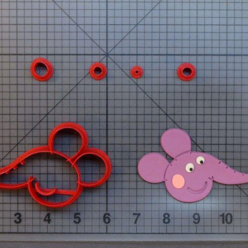 Peppa Pig - Emily Elephant 266-B223 Cookie Cutter Set