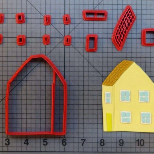 Peppa Pig House 266-B228 Cookie Cutter Set