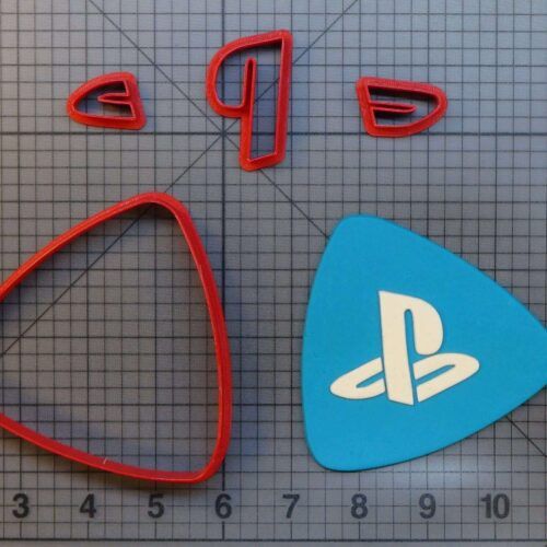 PlayStation Network Logo 266-B310 Cookie Cutter Set