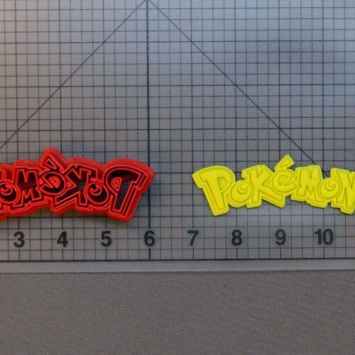 Pokemon Logo 266-B178 Cookie Cutter