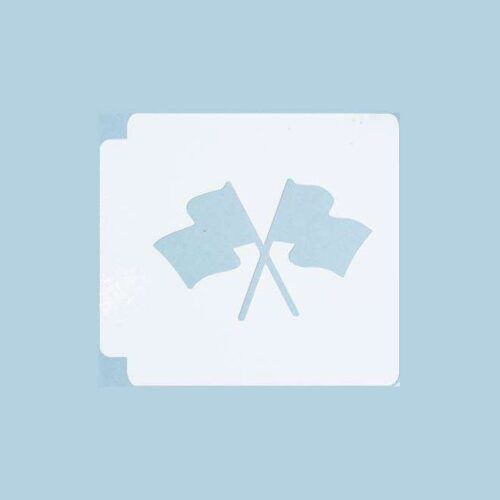 Racing Flags 783-A853 Stencil
