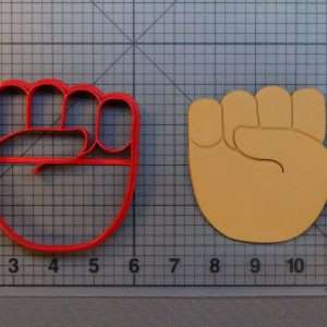 Raised Fist Emoji 266-B321 Cookie Cutter