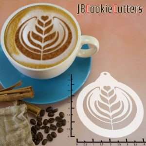 Rosetta 263-142 Latte Art Stencil