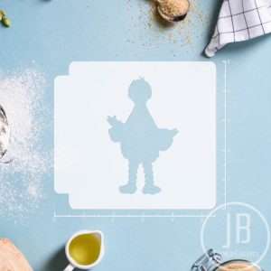 Sesame Street Big Bird Silhouette 783-A871 Stencil