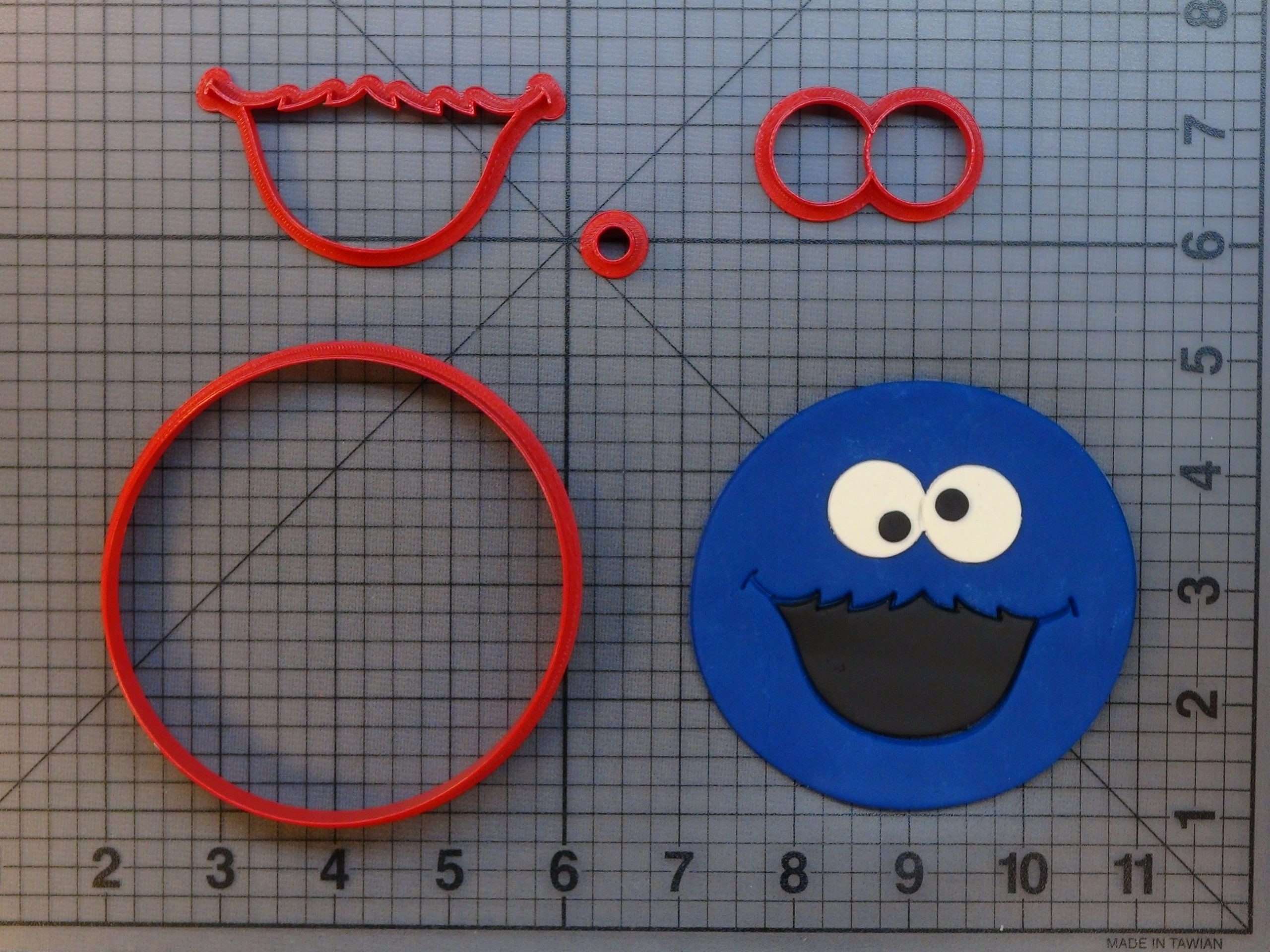 Sesame Street  Cookie Cutters Set 5 Characters 