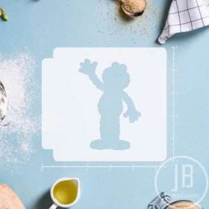 Sesame Street Elmo Silhouette 783-A872 Stencil