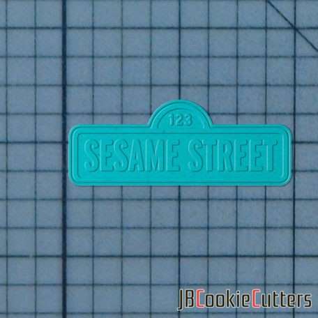 Sesame Street Logo 227-757 Cookie Cutter and Stamp
